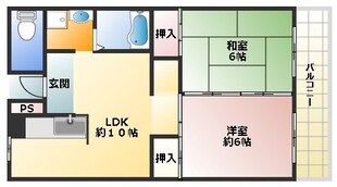 ファミーユ池田の物件間取画像